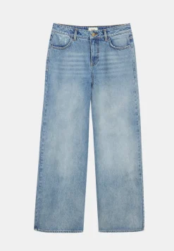 hush Jeans|Abi Wide Leg Jeans Authentic Light Wash