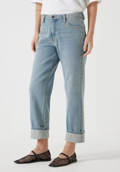 hush Jeans|Agnes Straight Leg Jeans Light Authentic Blue
