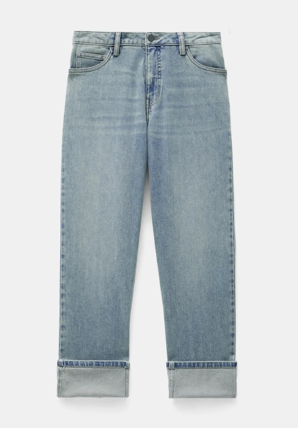 hush Jeans|Agnes Straight Leg Jeans Light Authentic Blue