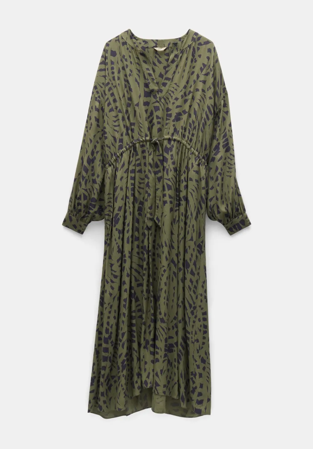 hush Dresses|Aimee Oversized Maxi Dress Khaki Mark