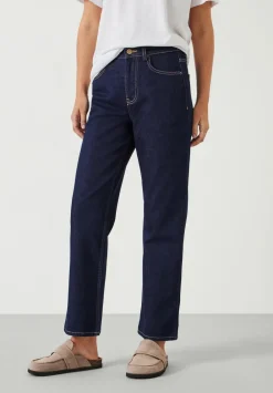 hush Jeans|Alexa Straight Leg Jeans Dark Indigo