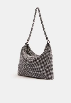 hush Bags|Alma Gem Mesh Bag Black