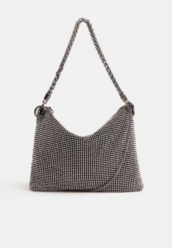 hush Bags|Alma Gem Mesh Bag Black