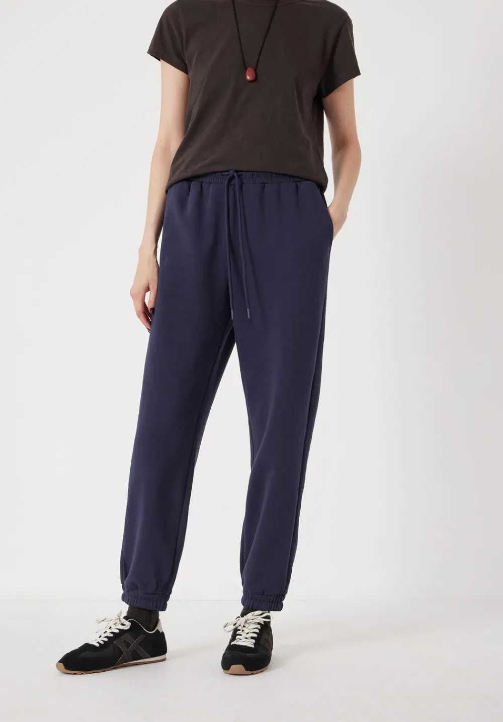 hush Joggers & Leggings|Trousers|Alyna Pocket Detail Joggers Navy