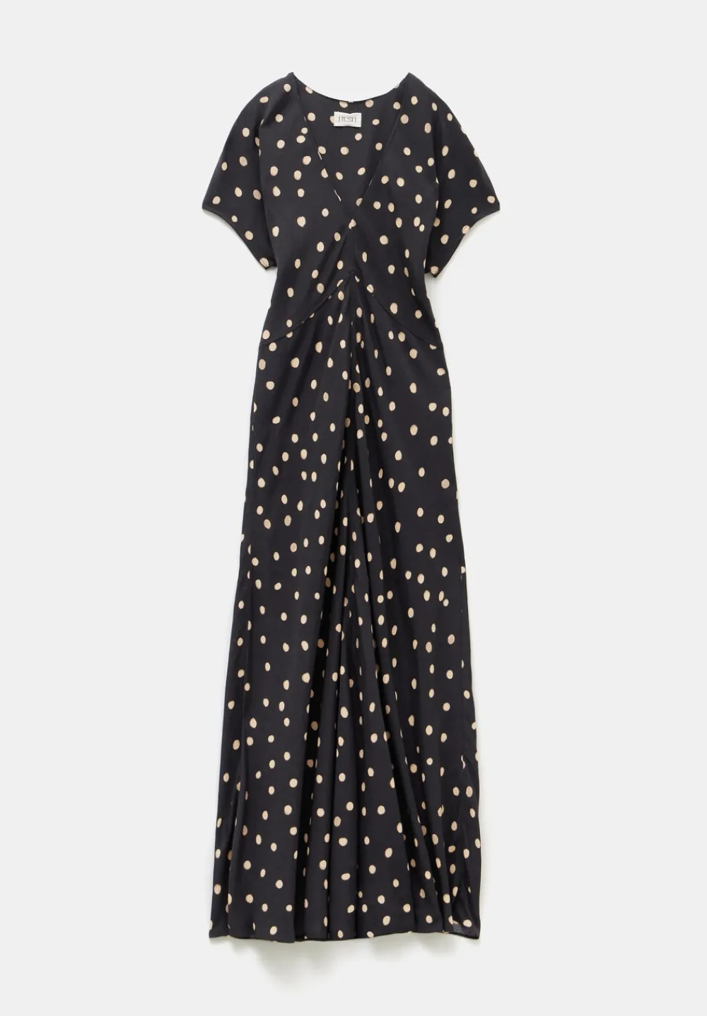 hush Dresses|Amelia Printed Maxi Dress Painted Polka
