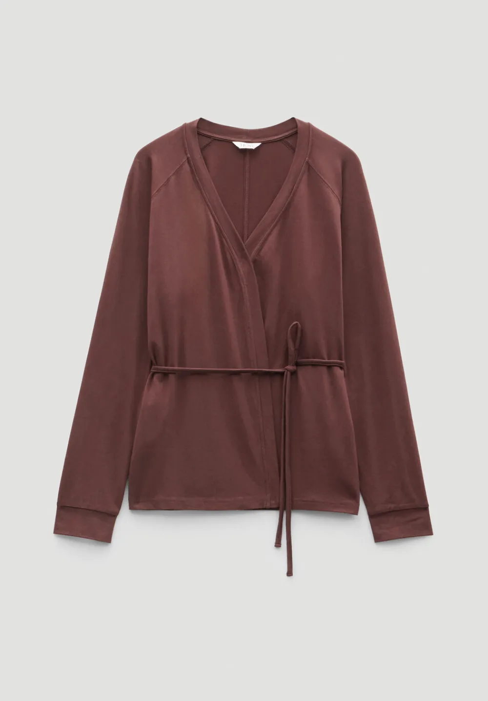 hush Tops & T-Shirts|Jumpers & Cardigans|Amie Edge to Edge Cardigan Rum Raisin