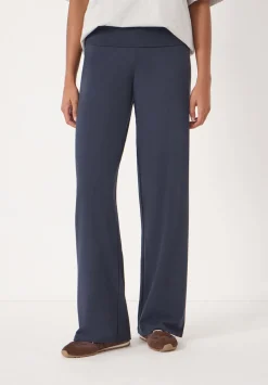 hush Joggers & Leggings|Amie Fold Over Waist Joggers Midnight Navy