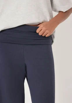 hush Joggers & Leggings|Amie Fold Over Waist Joggers Midnight Navy