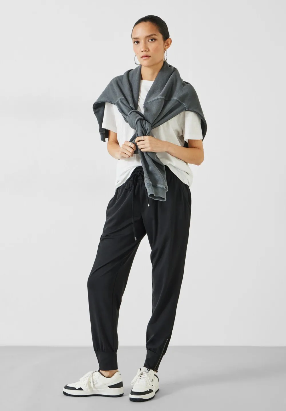 hush Joggers & Leggings|Trousers|Amie Joggers Black