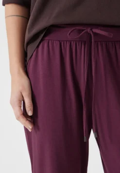 hush Joggers & Leggings|Trousers|Amie Joggers Wine Red