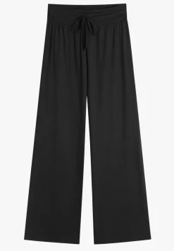 hush Joggers & Leggings|Trousers|Amie Wide Leg Joggers Black