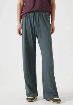 hush Joggers & Leggings|Trousers|Amie Wide Leg Joggers Sage Green