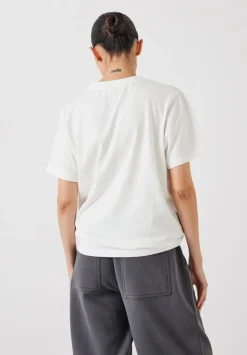 hush Tops & T-Shirts|Arctic Graphic T-Shirt White