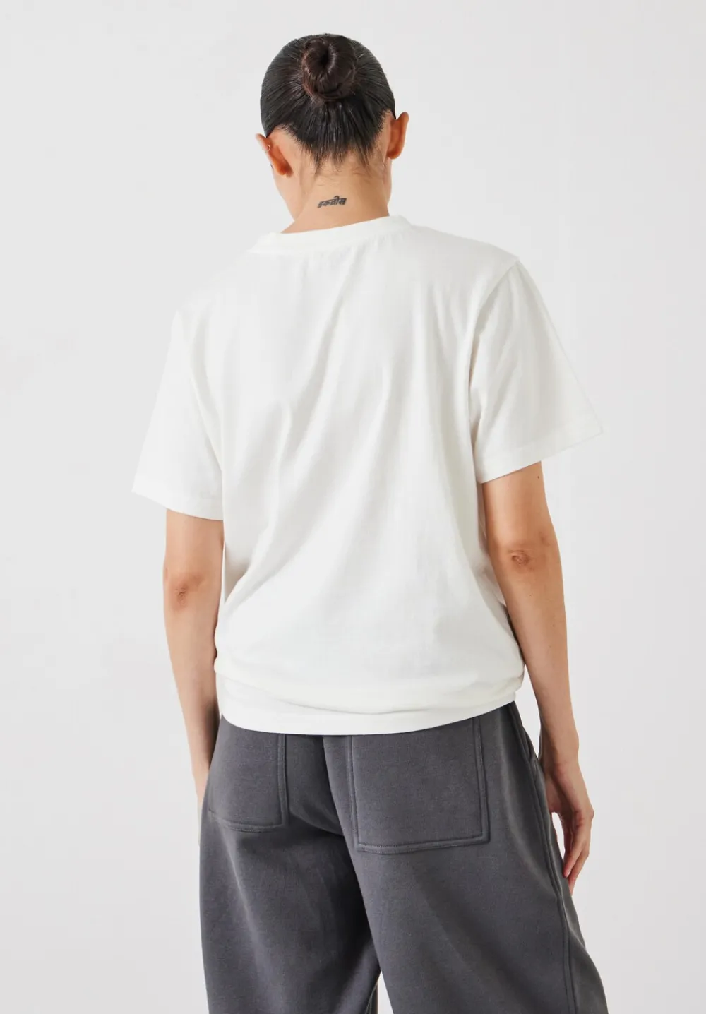 hush Tops & T-Shirts|Arctic Graphic T-Shirt White
