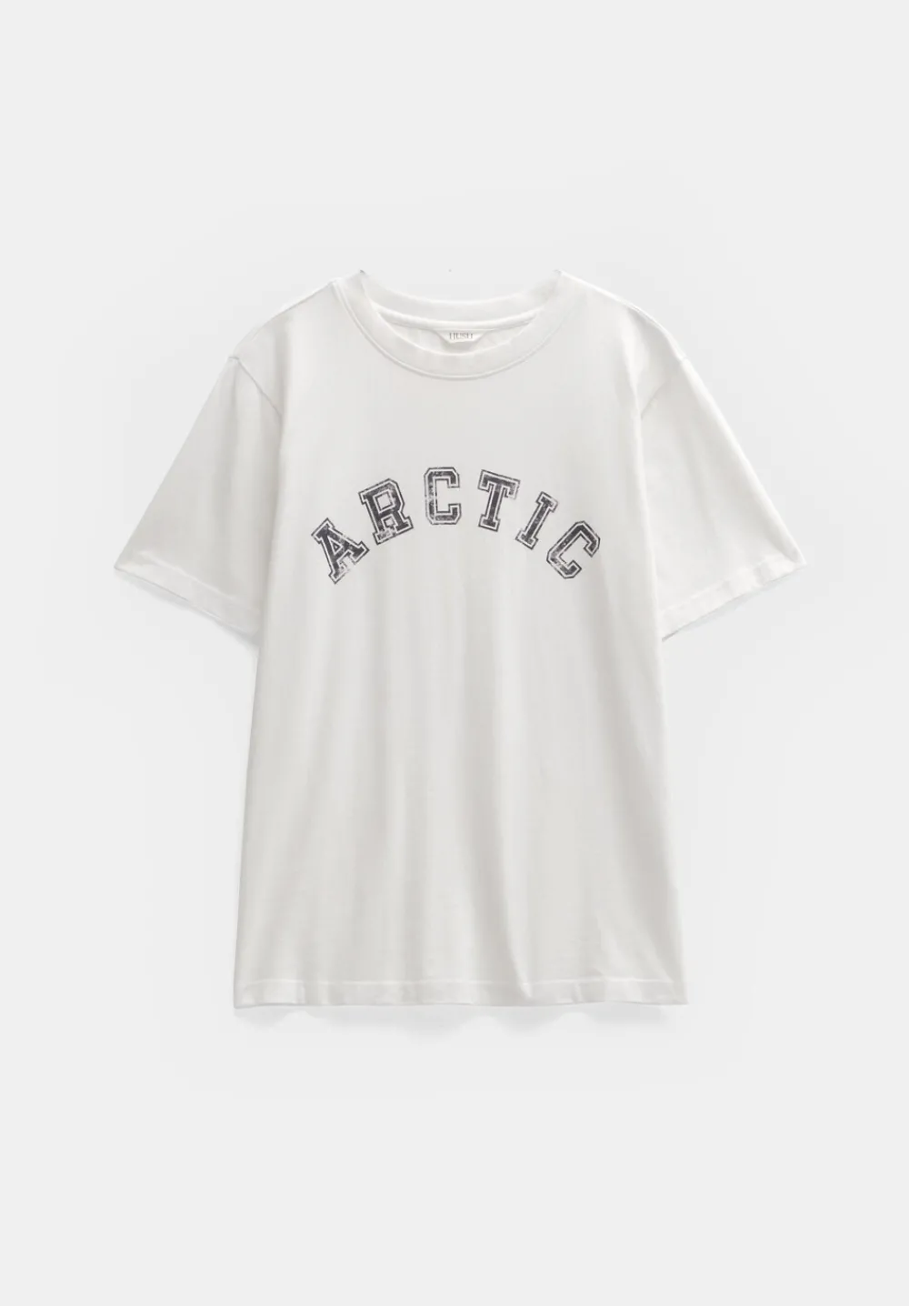 hush Tops & T-Shirts|Arctic Graphic T-Shirt White