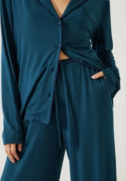 hush Pyjamas & Nightwear|Arion Jersey Pyjamas Teal
