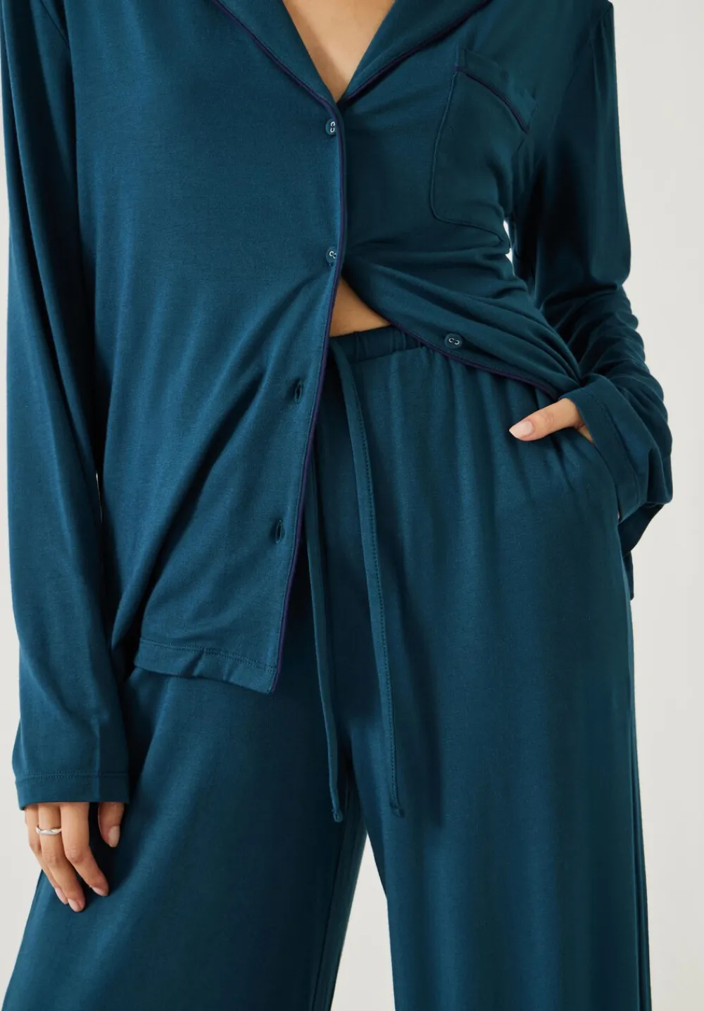 hush Pyjamas & Nightwear|Arion Jersey Pyjamas Teal