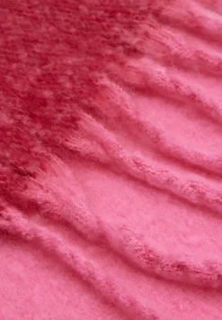 hush Scarves|Asher Two-Tone Scarf Red/Pink