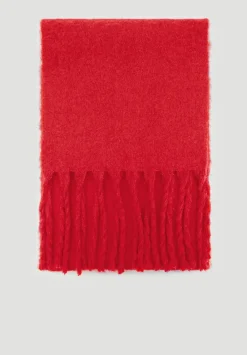 hush Scarves|Aspen Scarf Bright Red