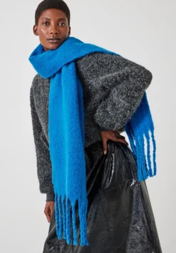 hush Scarves|Aspen Scarf Bright Blue