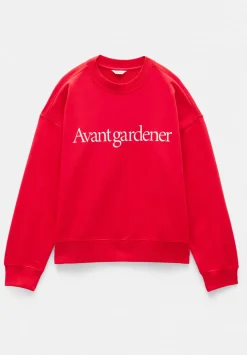 hush Sweatshirts & Hoodies|Avant Gardener Graphic Sweatshirt Bright Red