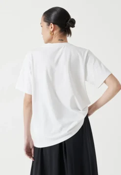 hush Tops & T-Shirts|Avant Gardener Graphic T-Shirt White