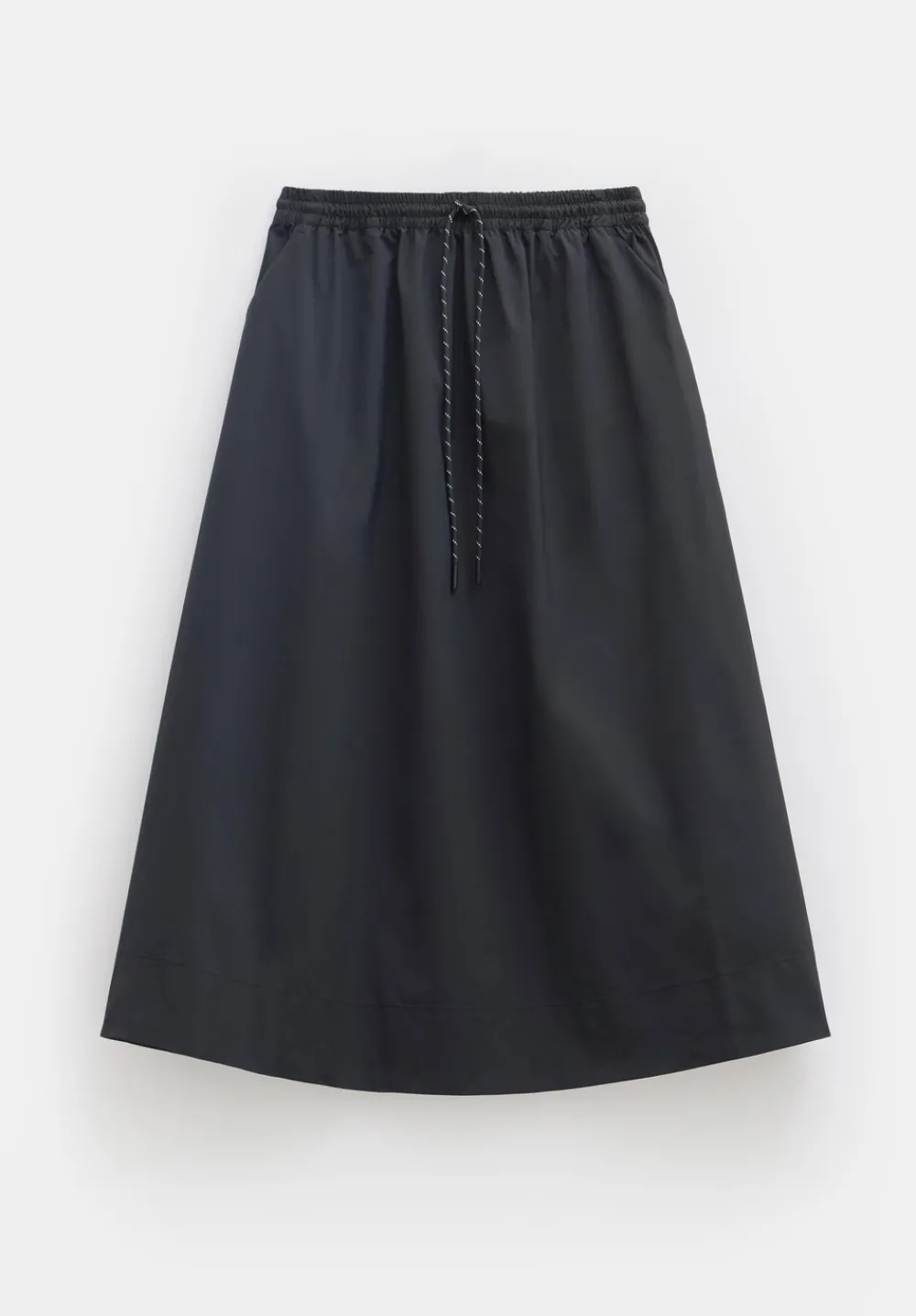 hush Skirts|Aya Technical Pull On Midi Skirt Black