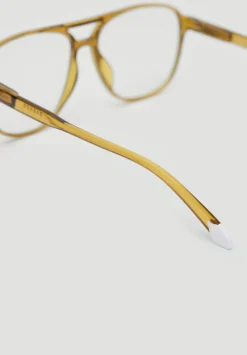 hush Glasses|Barner Brad Glossy Reading Glasses Ecru Olive