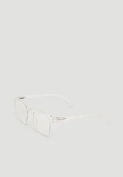 hush Glasses|Barner Dalston Glossy Reading Glasses Crystal