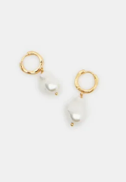 hush Jewellery|Baroque Pearl Drop Earring Gold - Jewellery
