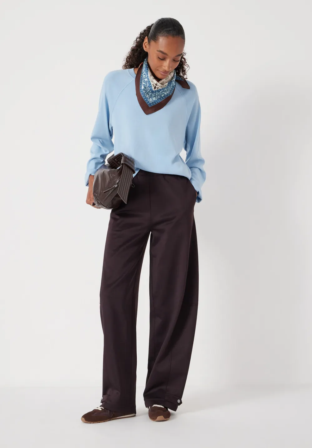hush Joggers & Leggings|Trousers|Barrel Leg Jogger Burgundy Purple