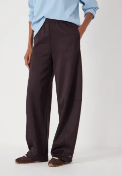 hush Joggers & Leggings|Trousers|Barrel Leg Jogger Burgundy Purple