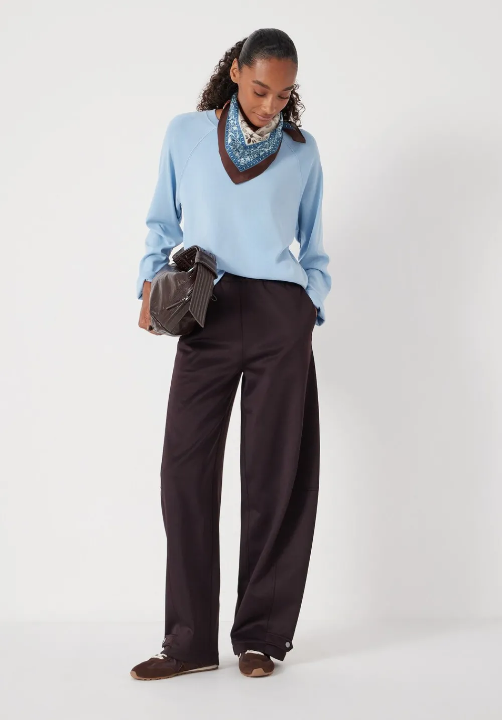hush Joggers & Leggings|Trousers|Barrel Leg Jogger Burgundy Purple