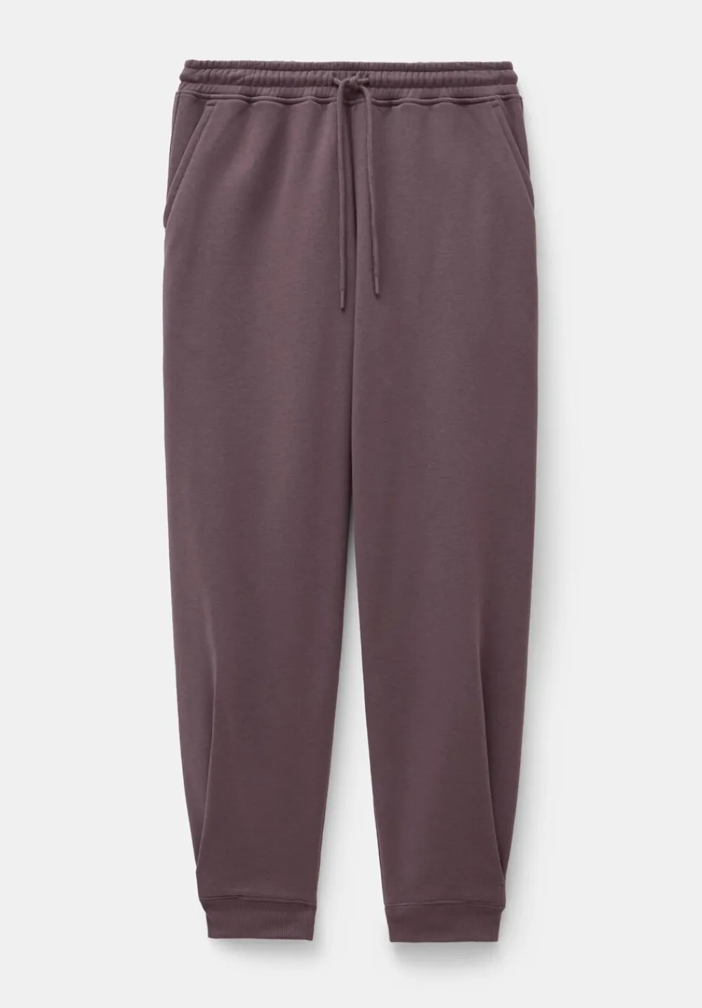 hush Joggers & Leggings|Trousers|Barrel Leg Pleat Joggers Raisin Brown