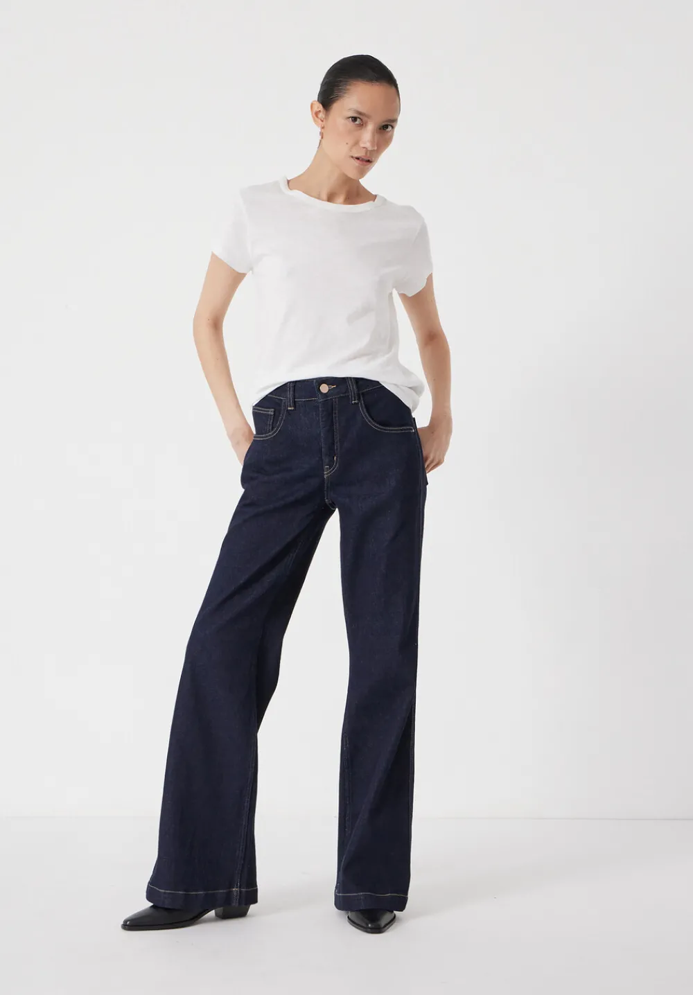 hush Jeans|Bella Bootcut Jeans Rinse wash