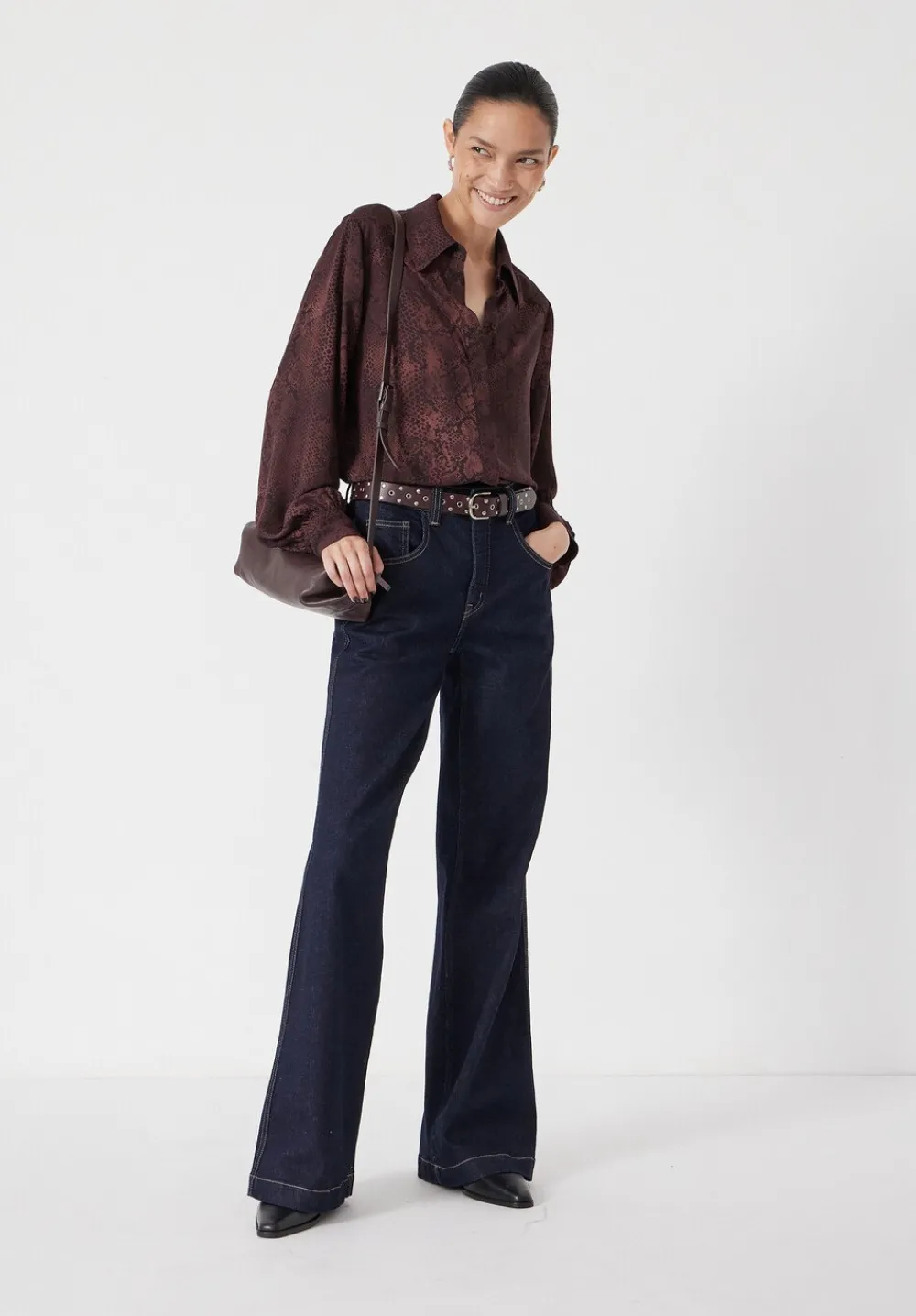 hush Jeans|Bella Bootcut Jeans Rinse wash