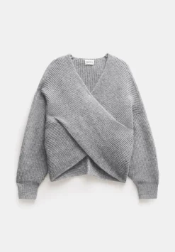 hush Jumpers & Cardigans|Betty Wool Blend Jumper Mid Grey Marl
