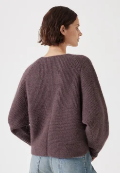 hush Jumpers & Cardigans|Betty Wool Blend Jumper Raisin Brown