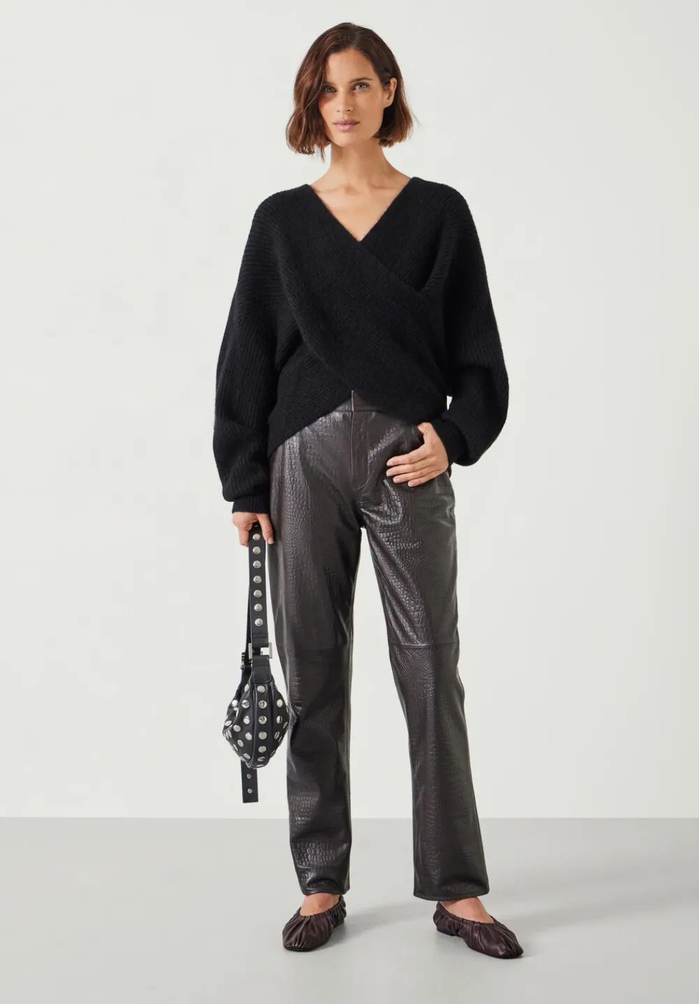 hush Jumpers & Cardigans|Betty Wool Blend Jumper Black