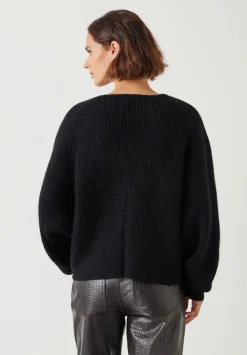 hush Jumpers & Cardigans|Betty Wool Blend Jumper Black