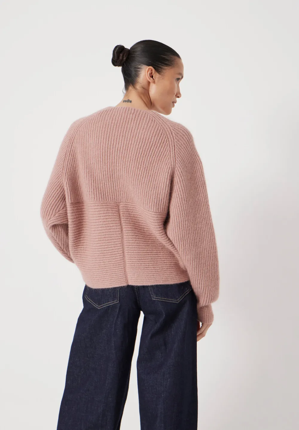 hush Jumpers & Cardigans|Betty Wool Blend Jumper Rosewood Pink