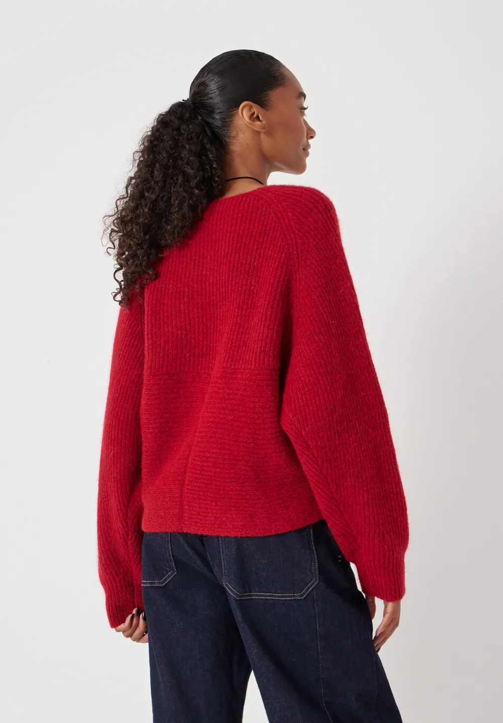 hush Jumpers & Cardigans|Betty Wool Blend Jumper Fiery Red