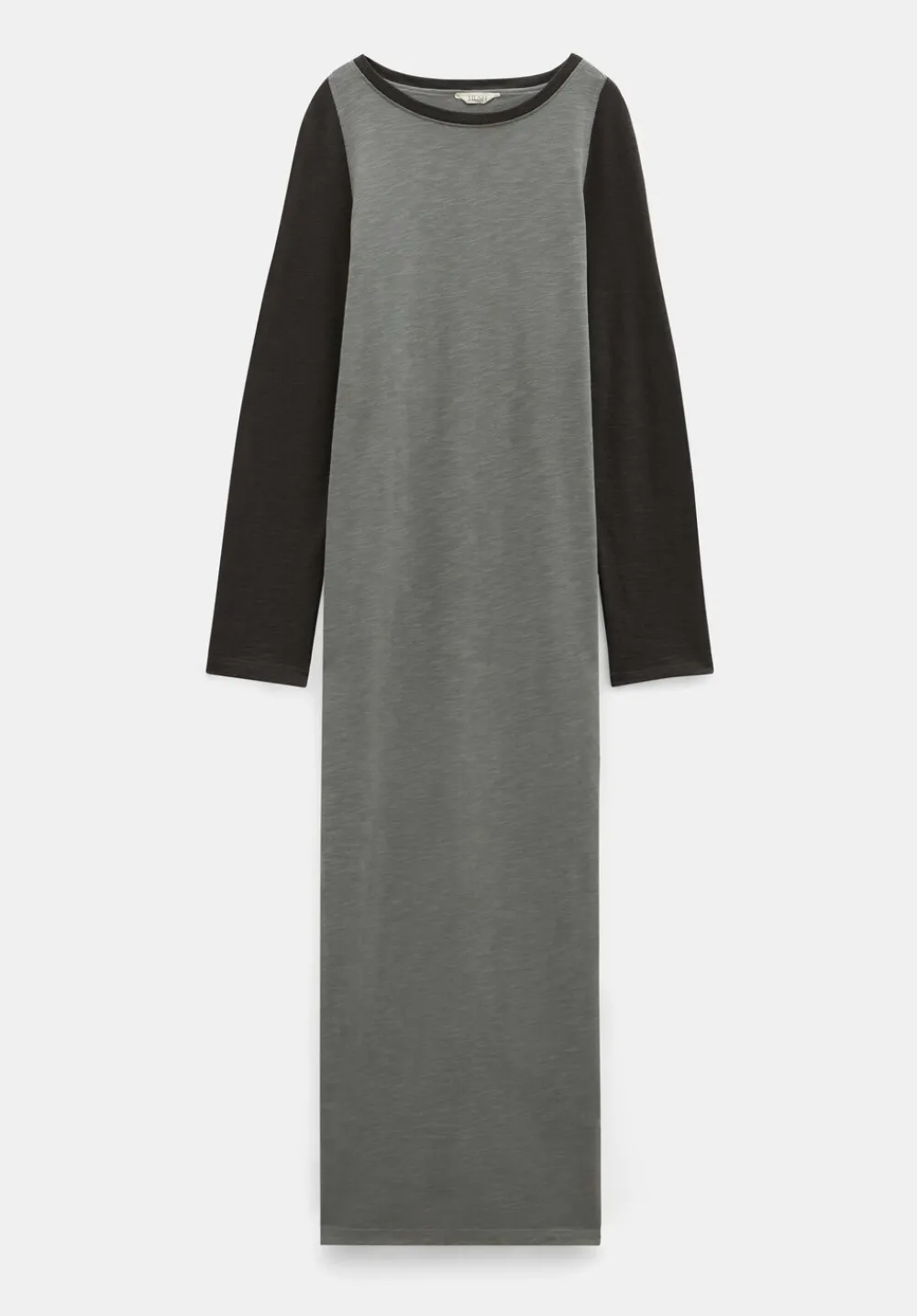 hush Dresses|Billie Jersey Maxi Dress Light Grey Marl