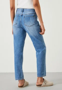 hush Jeans|Boyfriend Jean Mid Authentic Wash (Denim)