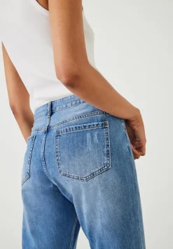 hush Jeans|Boyfriend Jean Mid Authentic Wash (Denim)