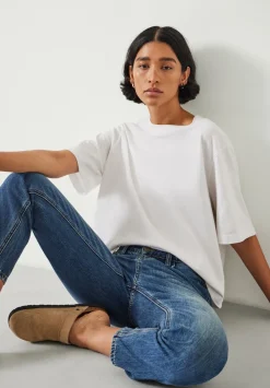 hush Jeans|Boyfriend Jean Vintage Wash Blue