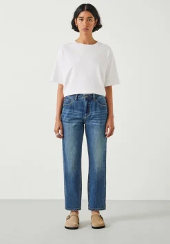 hush Jeans|Boyfriend Jean Vintage Wash Blue