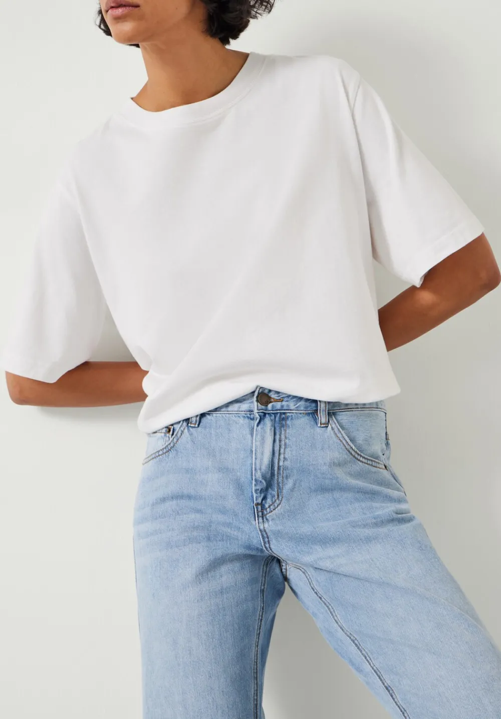 hush Jeans|Boyfriend Jeans Pale Blue Authentic