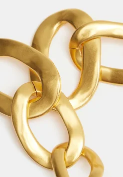 hush Jewellery|Cameron Chain Link Earrings Gold