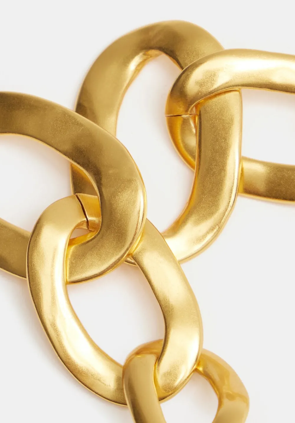 hush Jewellery|Cameron Chain Link Earrings Gold